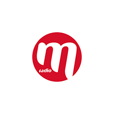 M radio logo